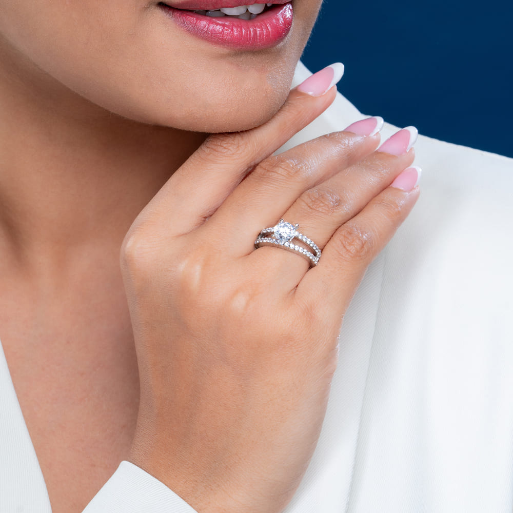 Reegalia TwinAura 925 Silver Ring