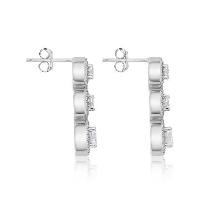 Five Spark CZ Mangalsutra Set in 925 Silver.