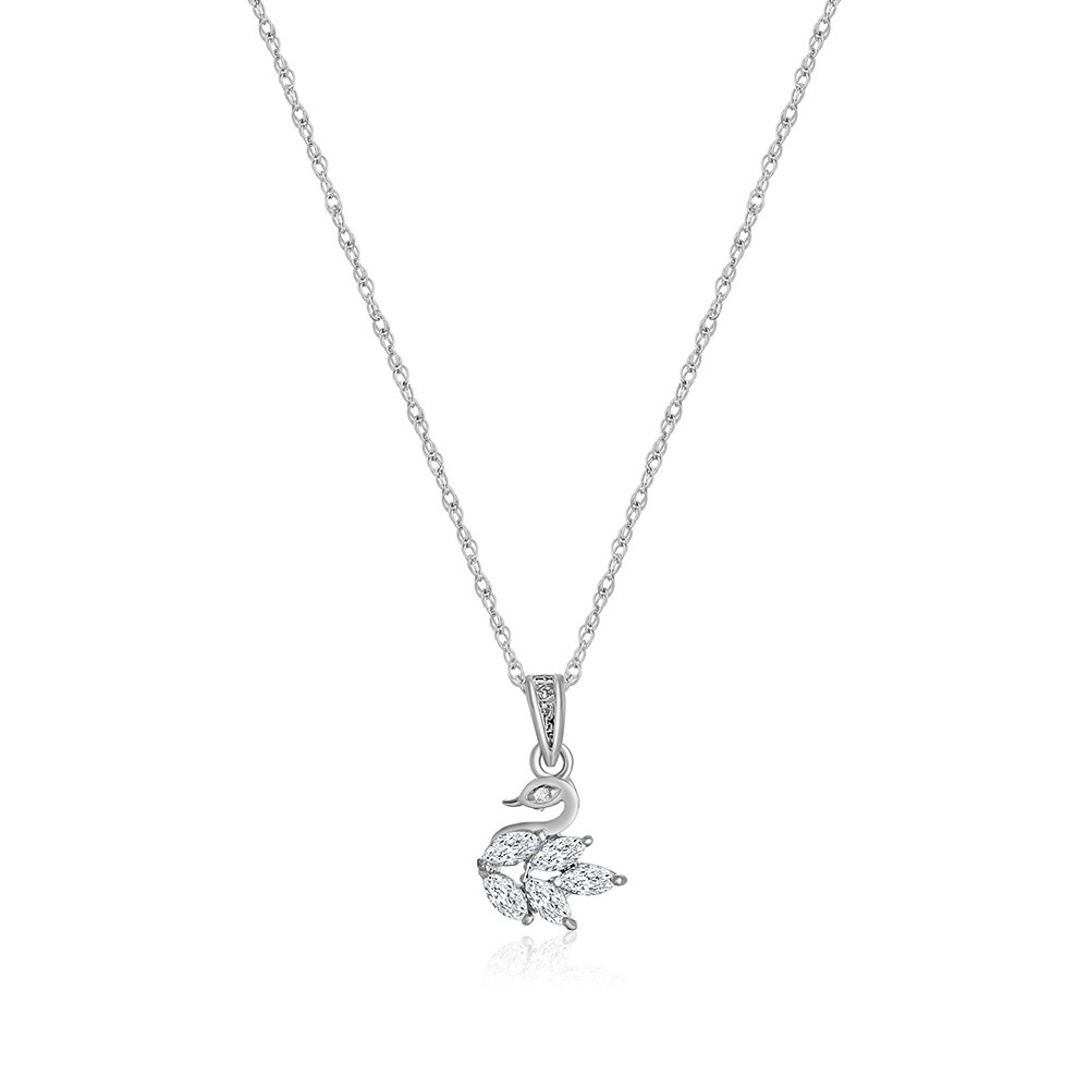Reegalia PawPrint 925 Silver Chain Pendant