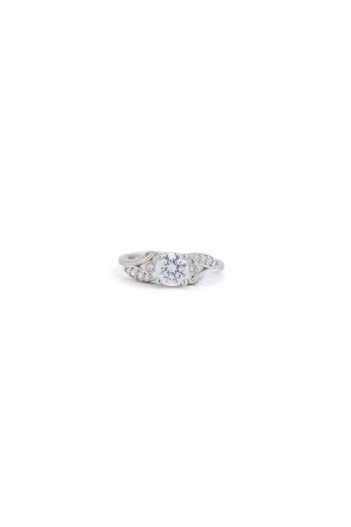 Reegalia Eternal Spark Ring – 925 Silver  Crossover Band