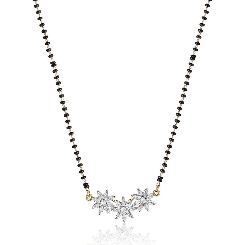 Reegalia Blooming Grace Mangalsutra Set – 925 Silver