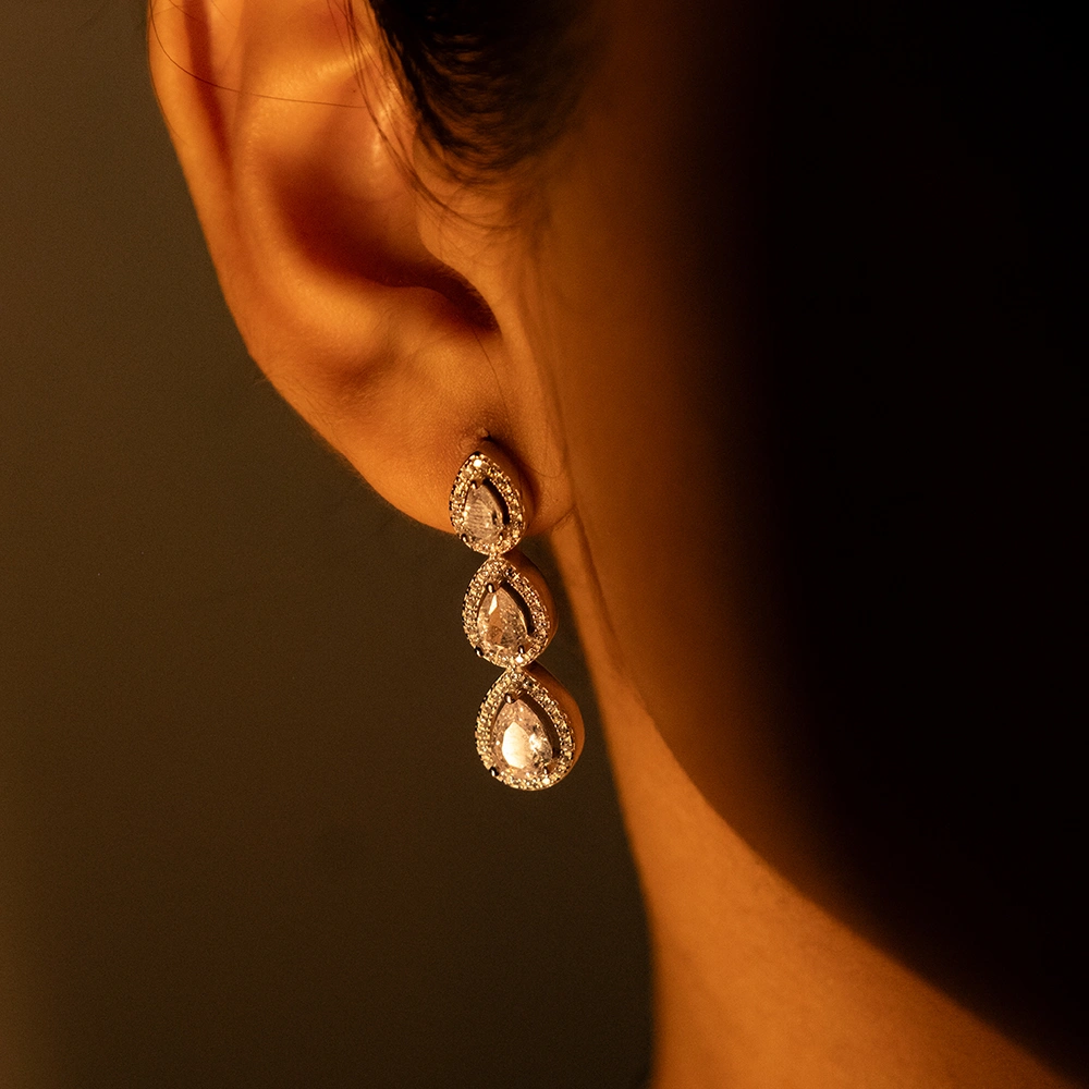 Reegalia Teardrop Elegance Mangalsutra Set – 925 Silver