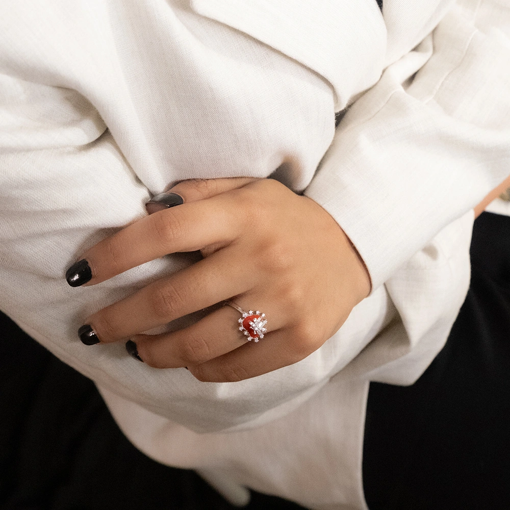 Reegalia Spring Chirps Ring – 925 Silver