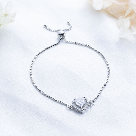Reegalia HeartGlow 925 Silver Ledies Bracelet
