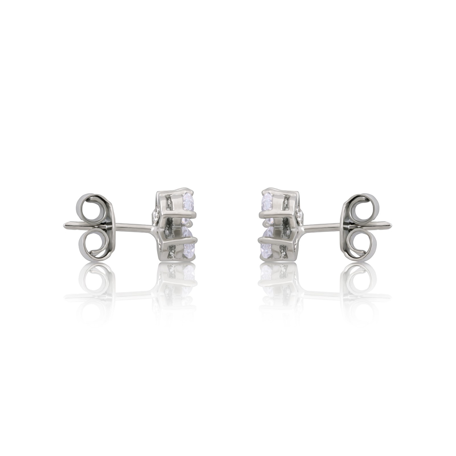 Reegalia Floral Sparkle 925 Sterling Silver Mangalsutra Set