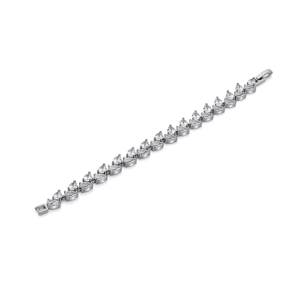 Leaf Luxe 925 Silver Bracelet