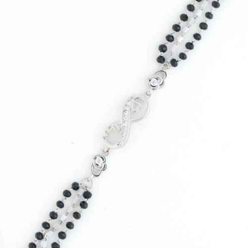 Reegalia Infinity Grace 925 Silver Mangalsutra Bracelet